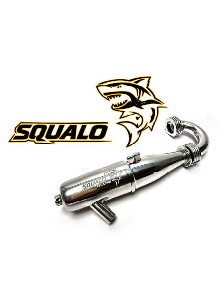 Moteur thermique modélisme Combo Picco Squalo DLC Buggy .21 Céramique + Ligne Picco 2166 Inline