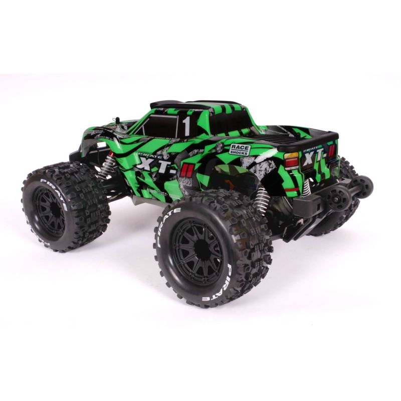 Voiture RC, radiocommandée, Pirate XT-II vert 1/10