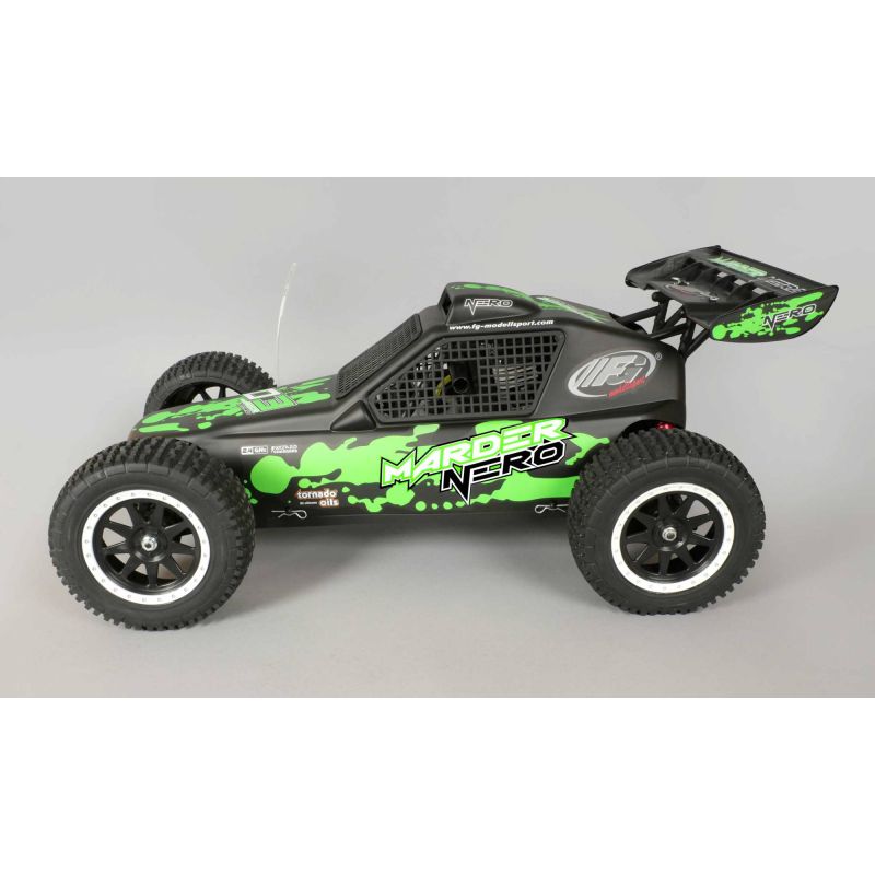 Voiture Rc, radiocommandée, Marder Nero vert Zenoah 1/6