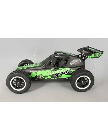 Voiture Rc, radiocommandée, Marder Nero vert Zenoah 1/6