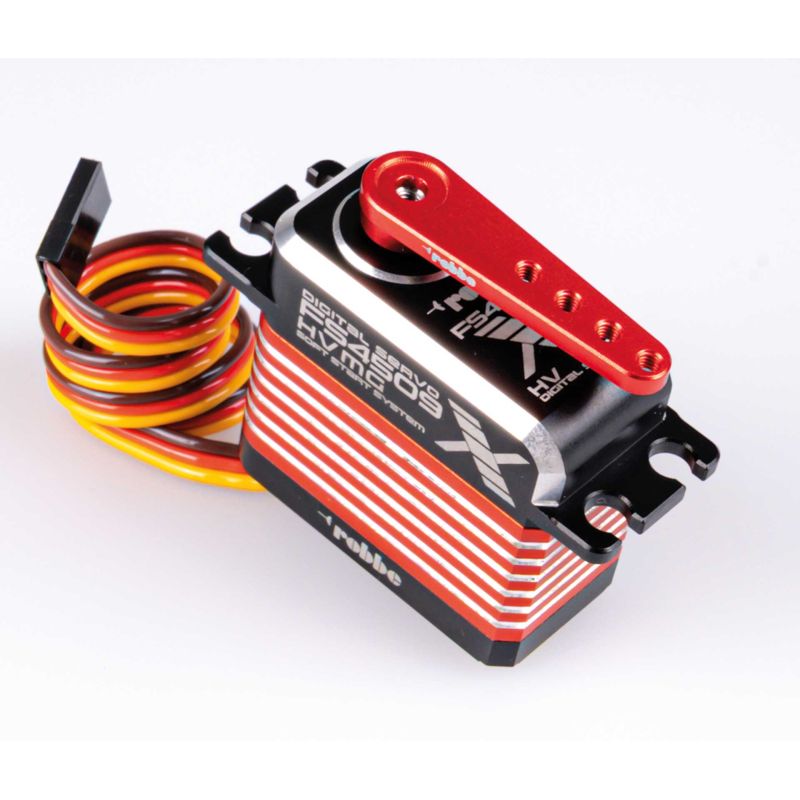 servos moteur Robbe Modellsport FS 4509X HV MG Servo numérique Moteur sans balais