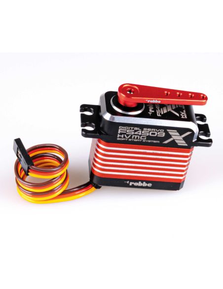 servos moteur Robbe Modellsport FS 4509X HV MG Servo numérique Moteur sans balais