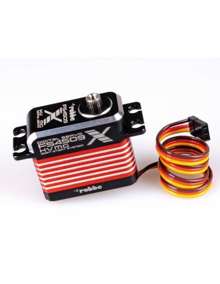 servos moteur Robbe Modellsport FS 4509X HV MG Servo numérique Moteur sans balais