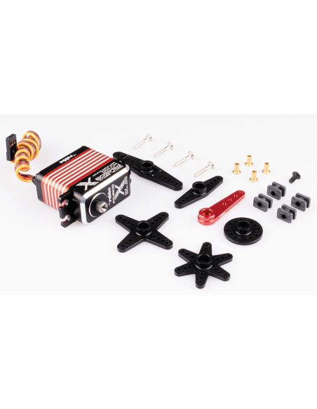 servos moteur Robbe Modellsport FS 4509X HV MG Servo numérique Moteur sans balais