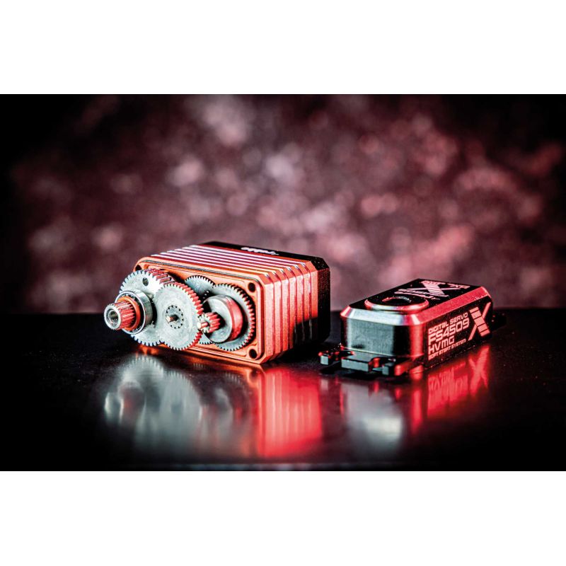 servos moteur Robbe Modellsport FS 4509X HV MG Servo numérique Moteur sans balais