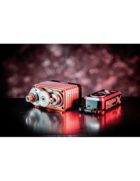 servos moteur Robbe Modellsport FS 4509X HV MG Servo numérique Moteur sans balais