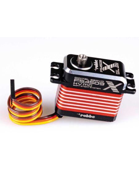servos moteur Robbe Modellsport FS 4509X HV MG Servo numérique Moteur sans balais