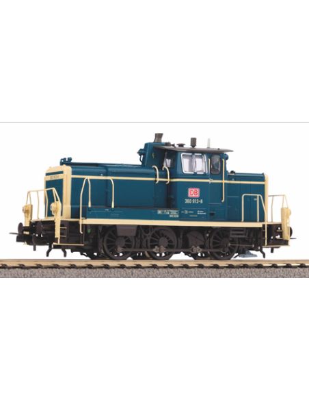 locomotive diesel Loco diesel BR360 bl/beige son HO