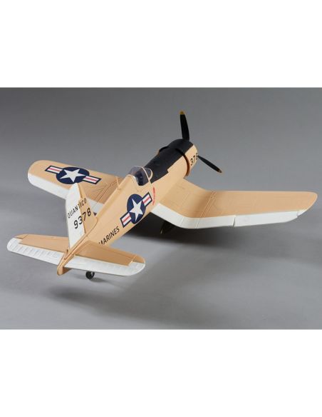 Avion radiocommandé 750mm F4U Corsair Warbird PNP kit - Yellow