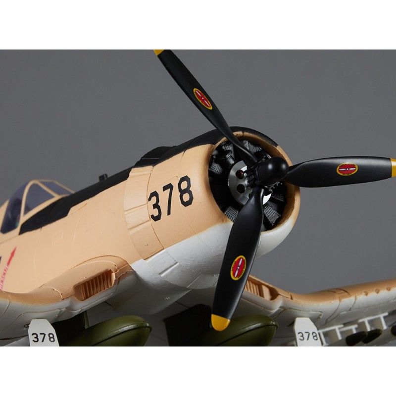 Avion radiocommandé 750mm F4U Corsair Warbird PNP kit - Yellow