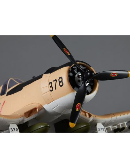 Avion radiocommandé 750mm F4U Corsair Warbird PNP kit - Yellow
