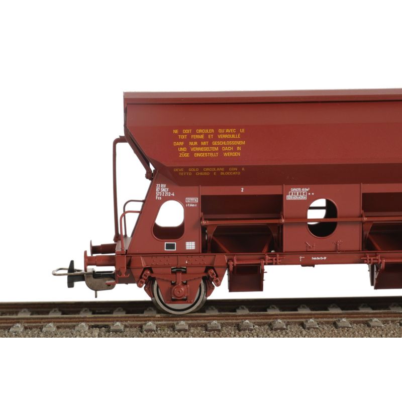 Wagon trémie 2 essieux HO
