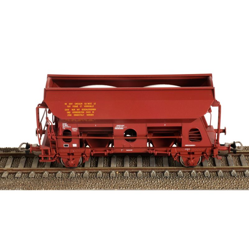 Wagon trémie 2 essieux HO