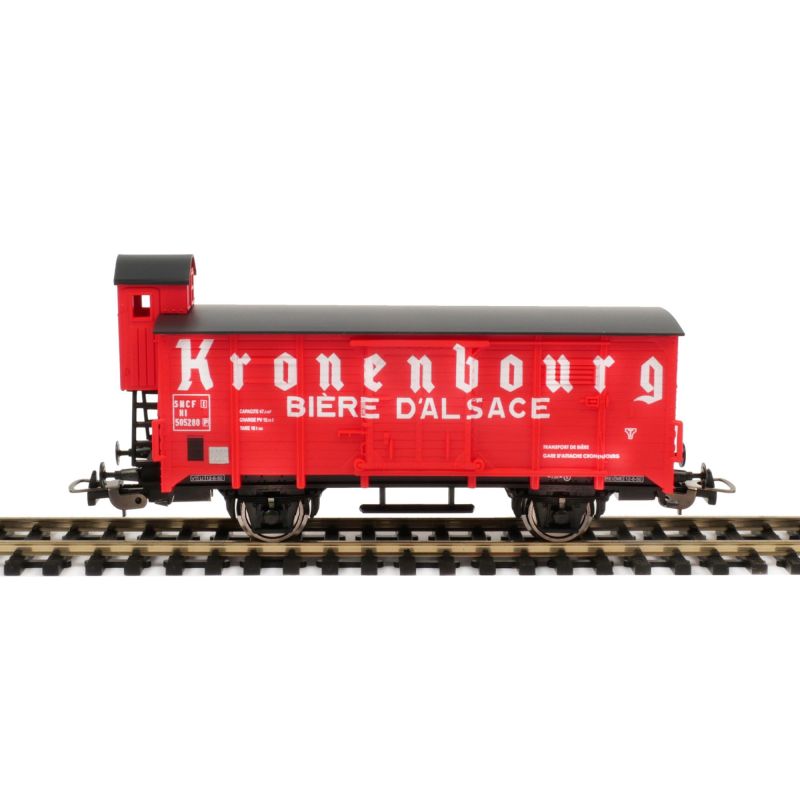 Set 2 wagons bières HO