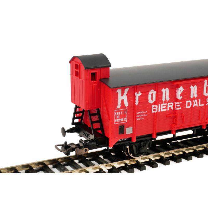 Set 2 wagons bières HO