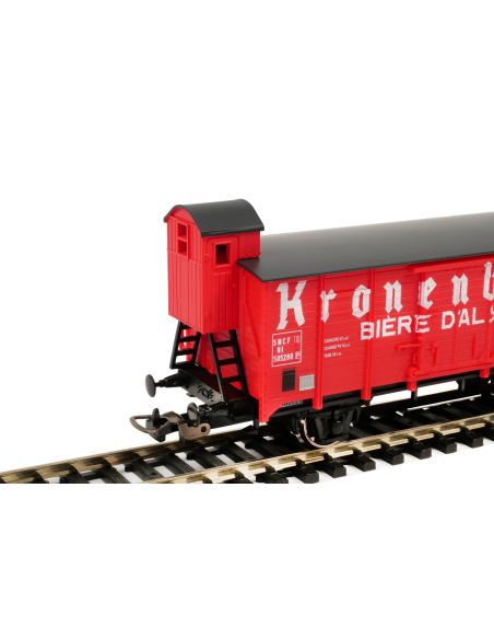 Set 2 wagons bières HO