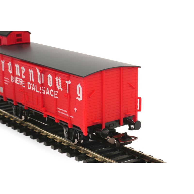 Set 2 wagons bières HO