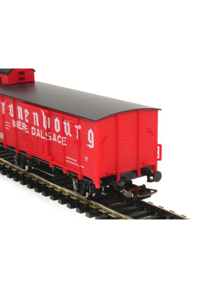 Set 2 wagons bières HO