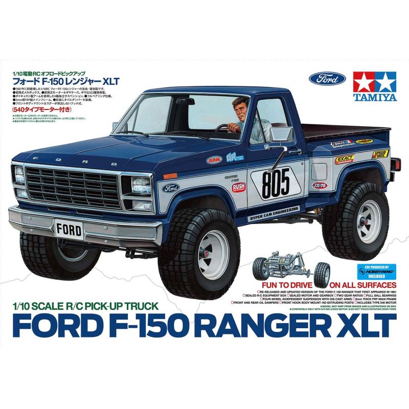 Voiture TT Ford F-150 Ranger XLT 1/10