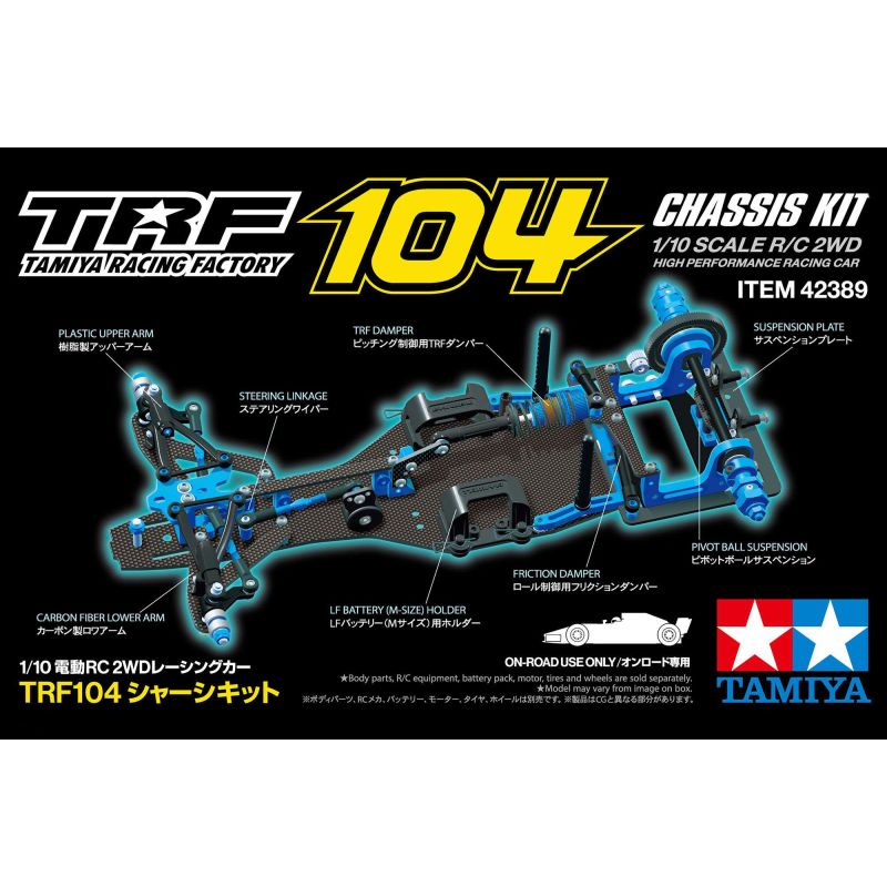 Voiture formule 1, F1, TRF104 1/10