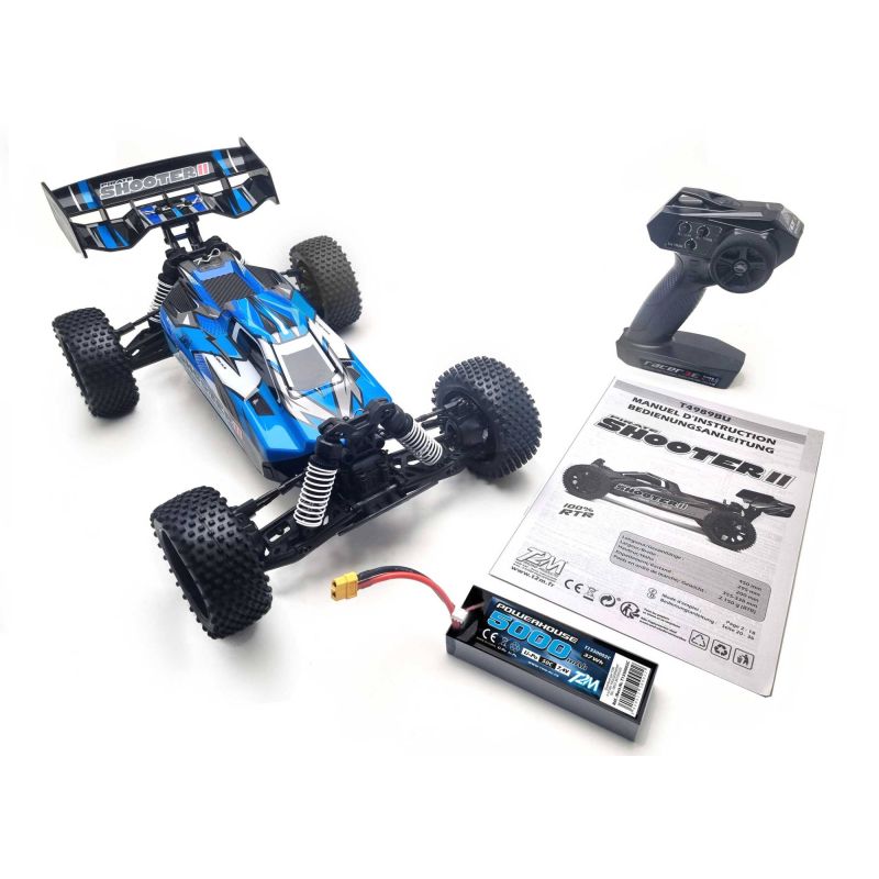 Voiture TT, tout terrain, Shooter II brushless 1/10