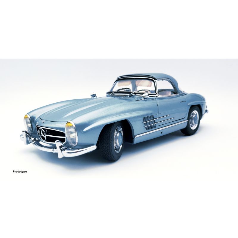 Voiture de collection CMC Mercedes-Benz 300 SL, W198, Hardtop, blue