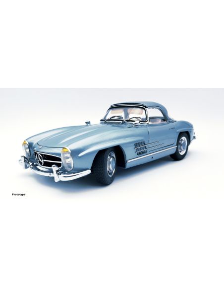 Voiture de collection CMC Mercedes-Benz 300 SL, W198, Hardtop, blue