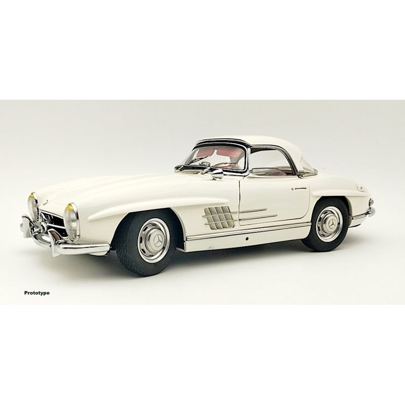 Voiture de collection CMC Mercedes-Benz 300 SL, W198, Hardtop, white