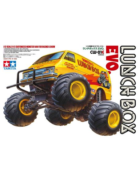 Voiture TT Lunch Box Evo CW-01E 1/12