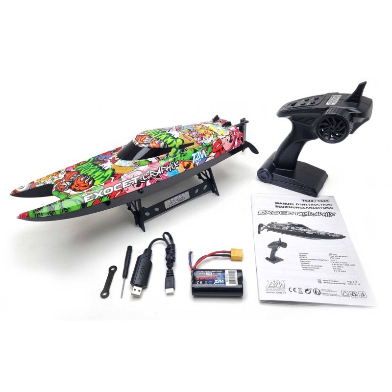 Bateau rc off-shore Exocet Graphix