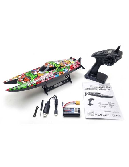 Bateau rc off-shore Exocet Graphix