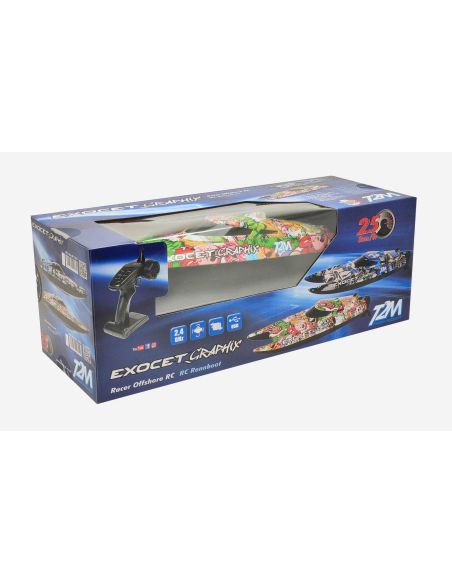 Bateau rc off-shore Exocet Graphix