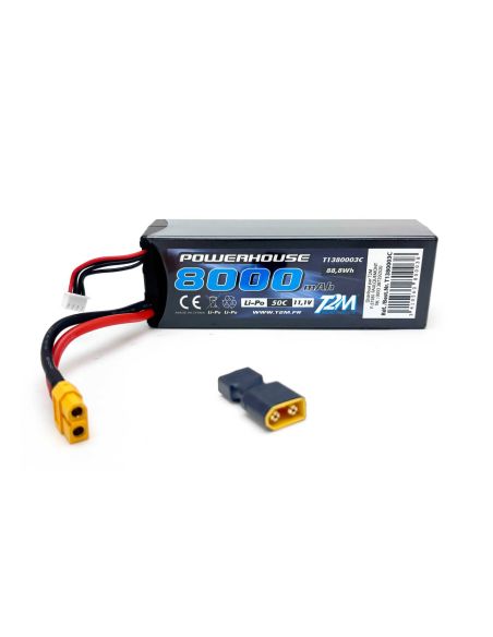 Accu Li-Po 3S 8000 mAh 11.1v