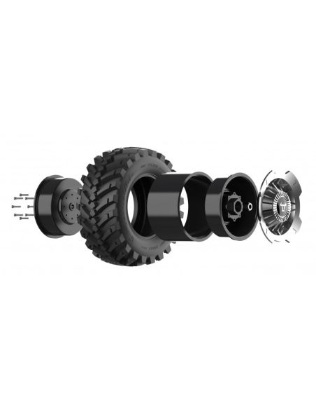 Tractuer radiocommandé, Tractor - TL4 1/8 RTR Kit