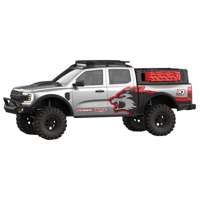 Voiture Crawler Crawling kit - EMO X7 RTR brushless (silvery)