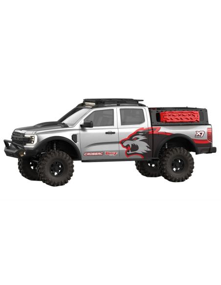 Voiture Crawler Crawling kit - EMO X7 RTR brushless (silvery)
