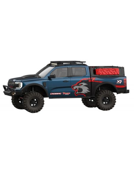 Voiture Rc Crawling kit - EMO X7 RTR brushless (blue)