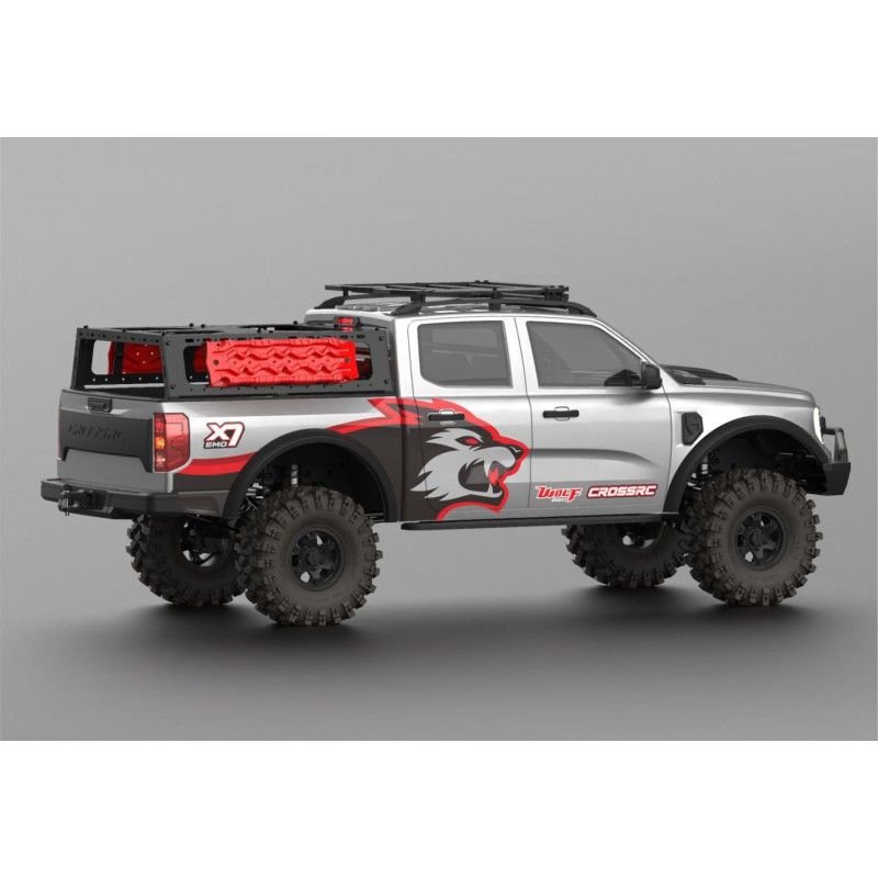 Voiture Rc Crawling kit - EMO X7 ARTR kit (silvery)