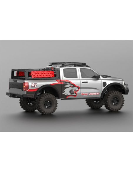 Voiture Rc Crawling kit - EMO X7 ARTR kit (silvery)
