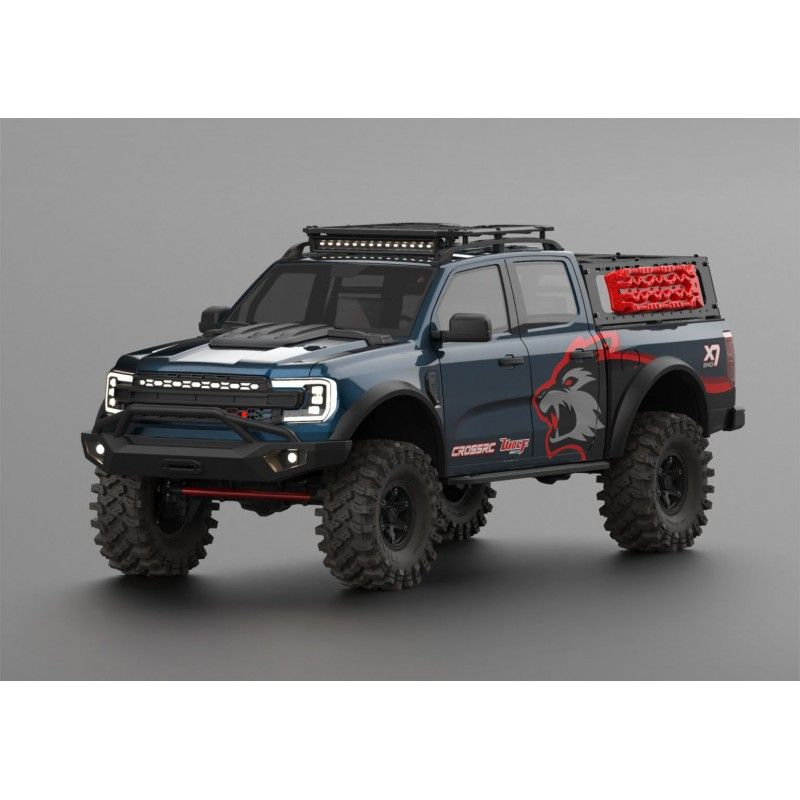 Voiture Rc Crawling kit - EMO X7 ARTR kit (blue)