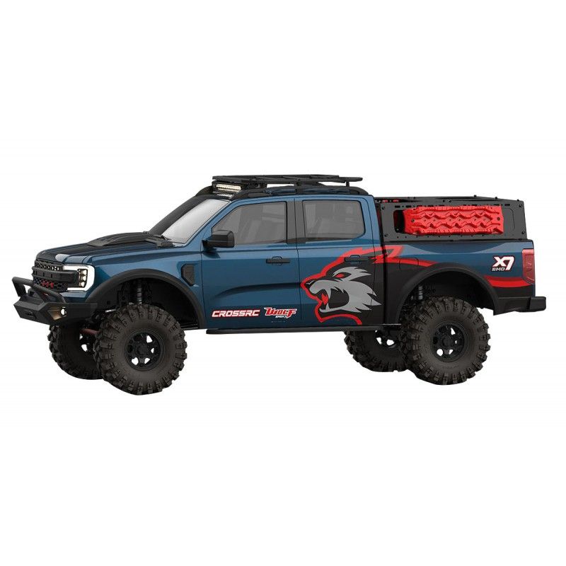 Voiture Rc Crawling kit - EMO X7 ARTR kit (blue)