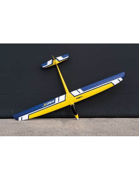 Robbe Modellsport Produit de deuxième choix K-Rat II Pro entièrement en fibre de verre ARF 2,0 m Modèle polyvalent compact avec 