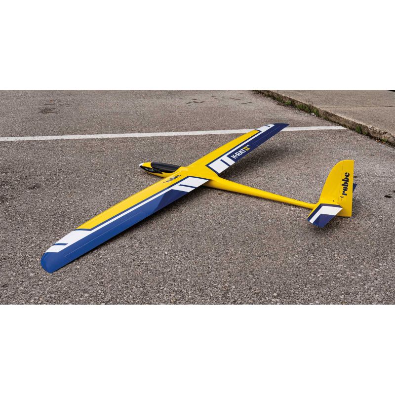 Robbe Modellsport Produit de deuxième choix K-Rat II Pro entièrement en fibre de verre ARF 2,0 m Modèle polyvalent compact avec 
