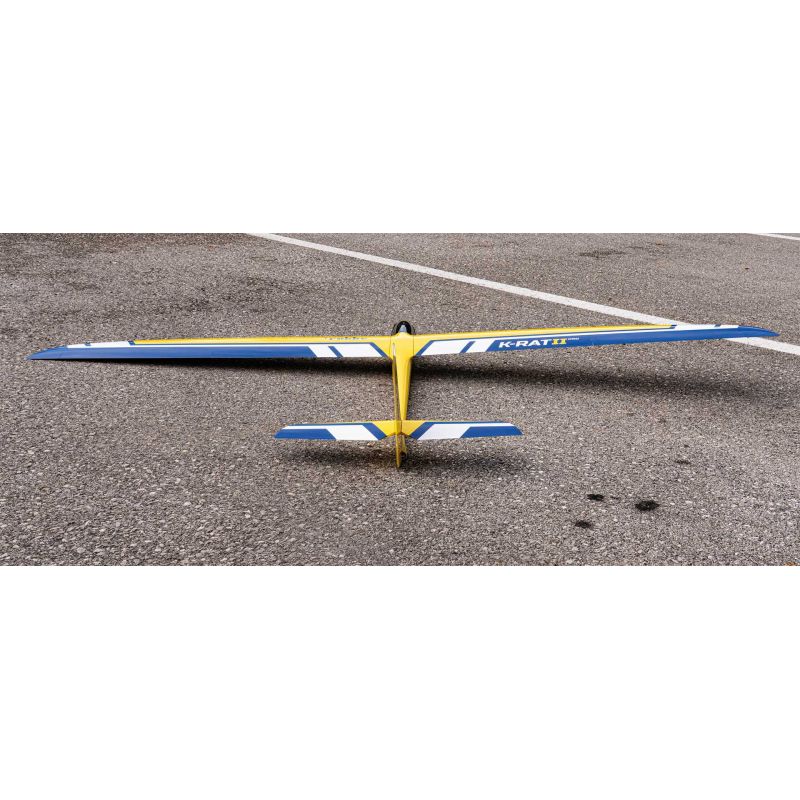 Robbe Modellsport Produit de deuxième choix K-Rat II Pro entièrement en fibre de verre ARF 2,0 m Modèle polyvalent compact avec 
