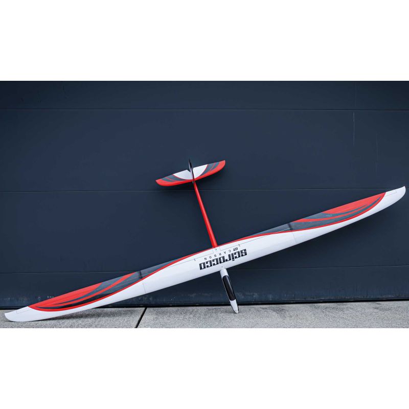 Robbe Modellsport Scirocco XL 4,5 m ARF (blanc) en carbone Planeur haute performance avec aile à 4