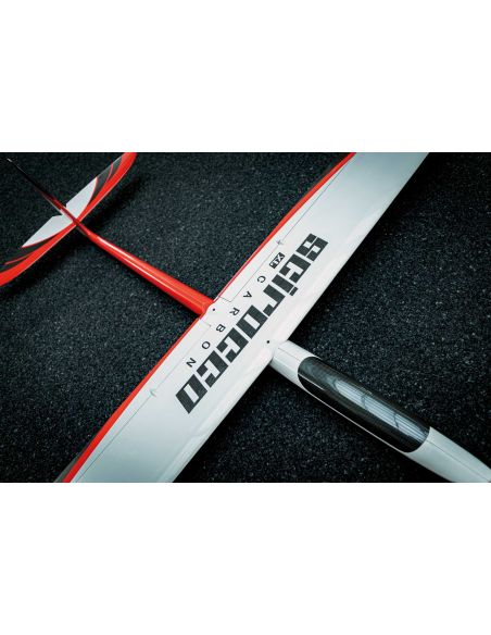 Robbe Modellsport Scirocco XL 4,5 m ARF (blanc) en carbone Planeur haute performance avec aile à 4