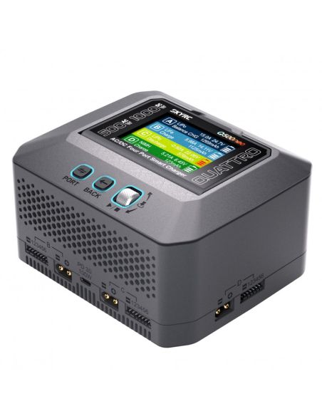 Chargeur Q500neo Quattro AC/DC Smart Charger (AC max 500W -DC max 1000W total)