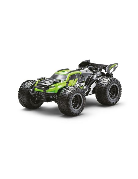Voiture Rc, radiocommandé, Mini Fury MT18 Vektor 4WD Vert 1:18 RTR