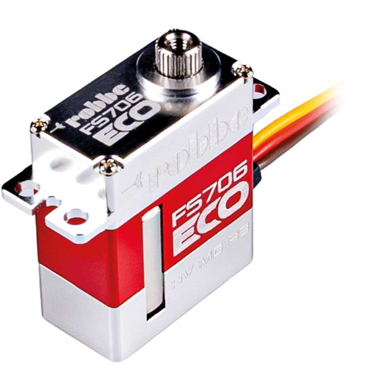 Servo, servosmoteur Robbe Modellsport Servo numérique FS 706 HV MG Eco Compatible avec le montage X12