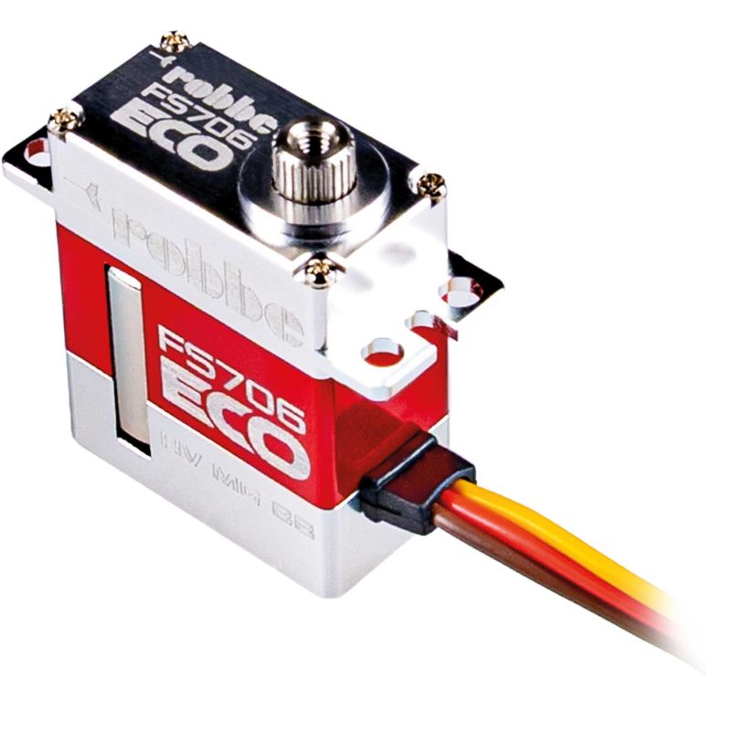 Servo, servosmoteur Robbe Modellsport Servo numérique FS 706 HV MG Eco Compatible avec le montage X12